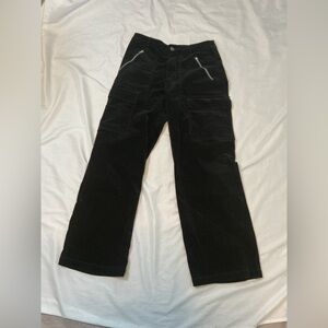 Universal Thread Black Men's Cargo Pants with Zip Pockets